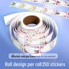 250 Tear-Resistant Cartoon Name Stickers for Kindergarten & First Grade Students