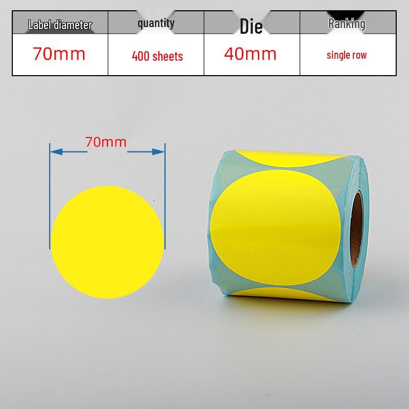 Waterproof Adhesive Thermal Barcode Stickers - Various Sizes