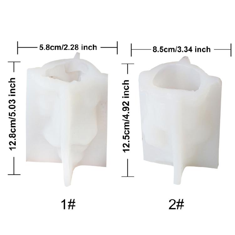 Cute Delicate Candle Molds Silicone Molds Candle Making Reusable Candle Molds