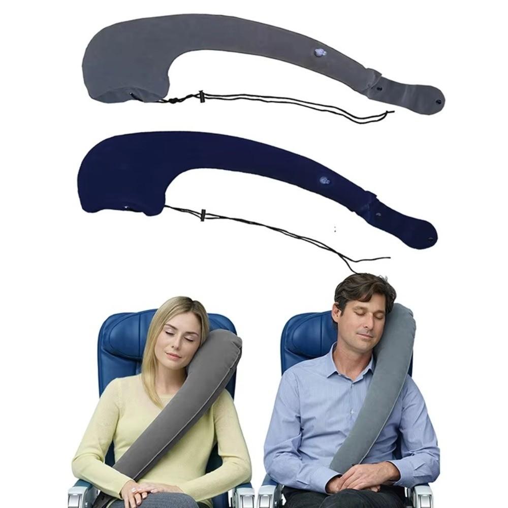 Foldable Side Sleeping Pillow Ergonomic Chin Support Cushions Portable Headrest  High Speed Trains