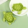 Green turtle soap box, cheap and durable.