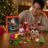 Christmas Advent Calendar Days 3D with Figurines and Toys for Kids