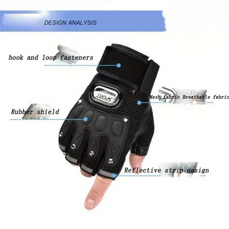 Half Finger Tactical Gloves Men SWAT Combat Military Gloves Anti-Skid Outdoor Airsoft Shoot Cycling Fingerless Gloves