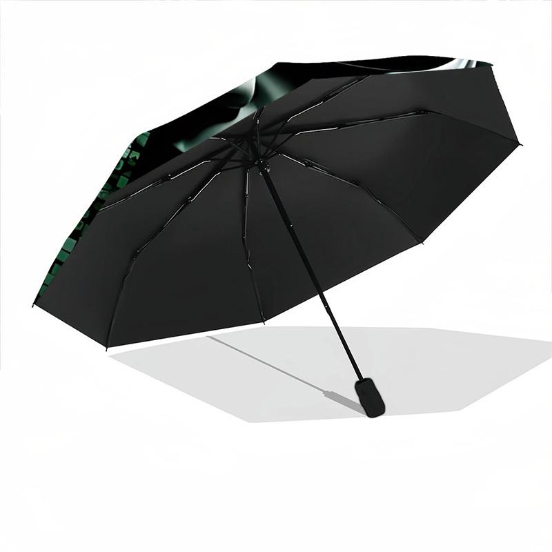 1pc Matrix, Neo Automatic Open/Close Umbrella, Christmas Gift for Men Women, Daily Travel Outdoor Use Yy251101196