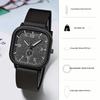 Square Watch Women's Silicone Tape Digital Disc Quartz Watch Men's and Women's College Style Student Watch