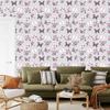 Wallpaper Butterflies Roses Flowers and Nature for Living Room and Bedroom 50x1000