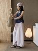 Xu Man Spring/Summer Fashionable INS Style Women's Balloon Cuff Joggers with Buttoned Ankles