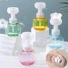 300ml Liquid Soap Dispenser Flower Shape Foam Foaming Pump Empty Bottle Plastic Clear Bottle Shower Gel Foam Pump Bottle