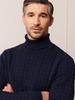 Ashfield Navy Turtleneck M