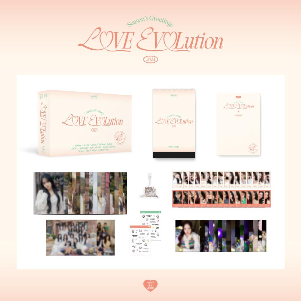 

Оформите предзаказ тройной S 2024 Season s Greetings LOVE EVOLution