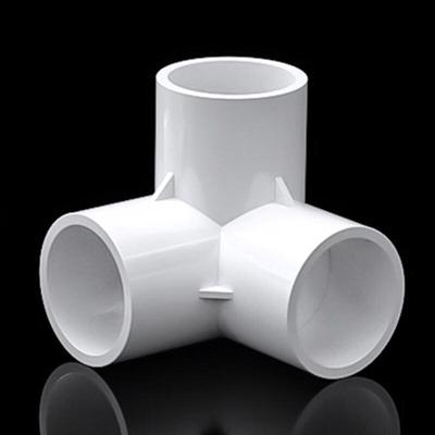 PVC 3-Way Water Pipe Tee Connector