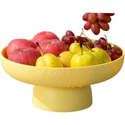 Große Kapazität Obst-Snacks Schüssel Party Essen Dessert Präsentierteller Küche Keks Kuchen Aufbewahrung Tablett Halter Kunststoffbehälter