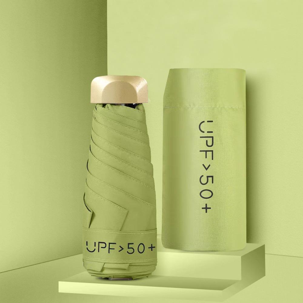 UV Protection Mini Sun Umbrella Ultraviolet Protection Pocket Parasol Capsule  Outdoor
