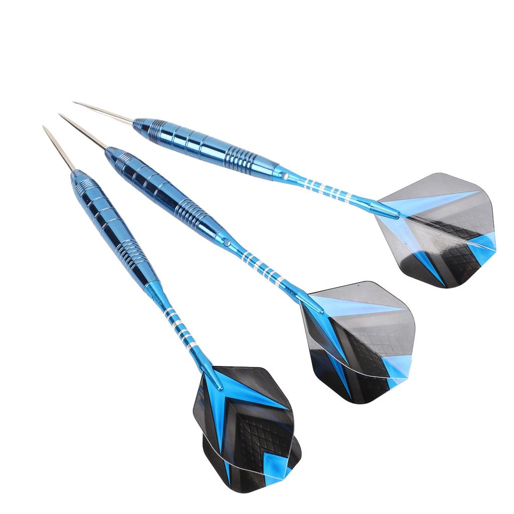 Darts Set Professional Efficient Portable Lightweight Aluminum Shaft Steel Tip Darts Kit for Beginners and