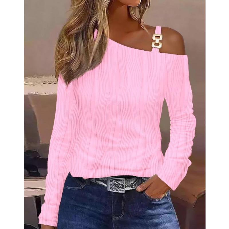 GMXIA Women's Fashion Casual Print Long Sleeve Blouses & Shirts