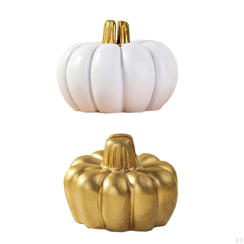 Mini porta-cartões de abóbora, suporte de mesa, outono para o Dia de Ação de Graças