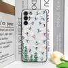 Oil Painting of Snow Scene Skiing Pattern Phone Case for Samsung Galaxy A56 A14 A55 A16 A54 A36 A53 A52 A51 A50 Soft Cover Shell