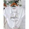 Women Plus Size Letter Print T-Shirt Round Neck Short Sleeve Chic Casual Top