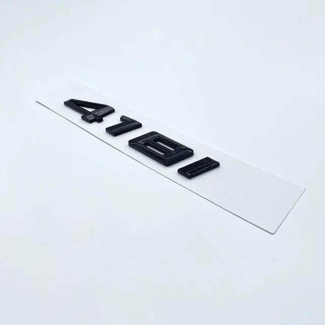 Nowe cyfry litery 420i 428i 430i 435i 440i ABS godło dla BMW serii 4 F32 F33 F36 G22 G23 bagażnik samochodowy tabliczka znamionowa naklejka z logo