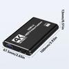 USB 3.0 to HDTV Video Capture Card 4K Video Recording Device Transfer Record Grabbers for Recording Live Streaming
