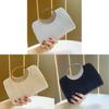 Elegant Evening Clutch Bag With Pleated Design For Formal Events