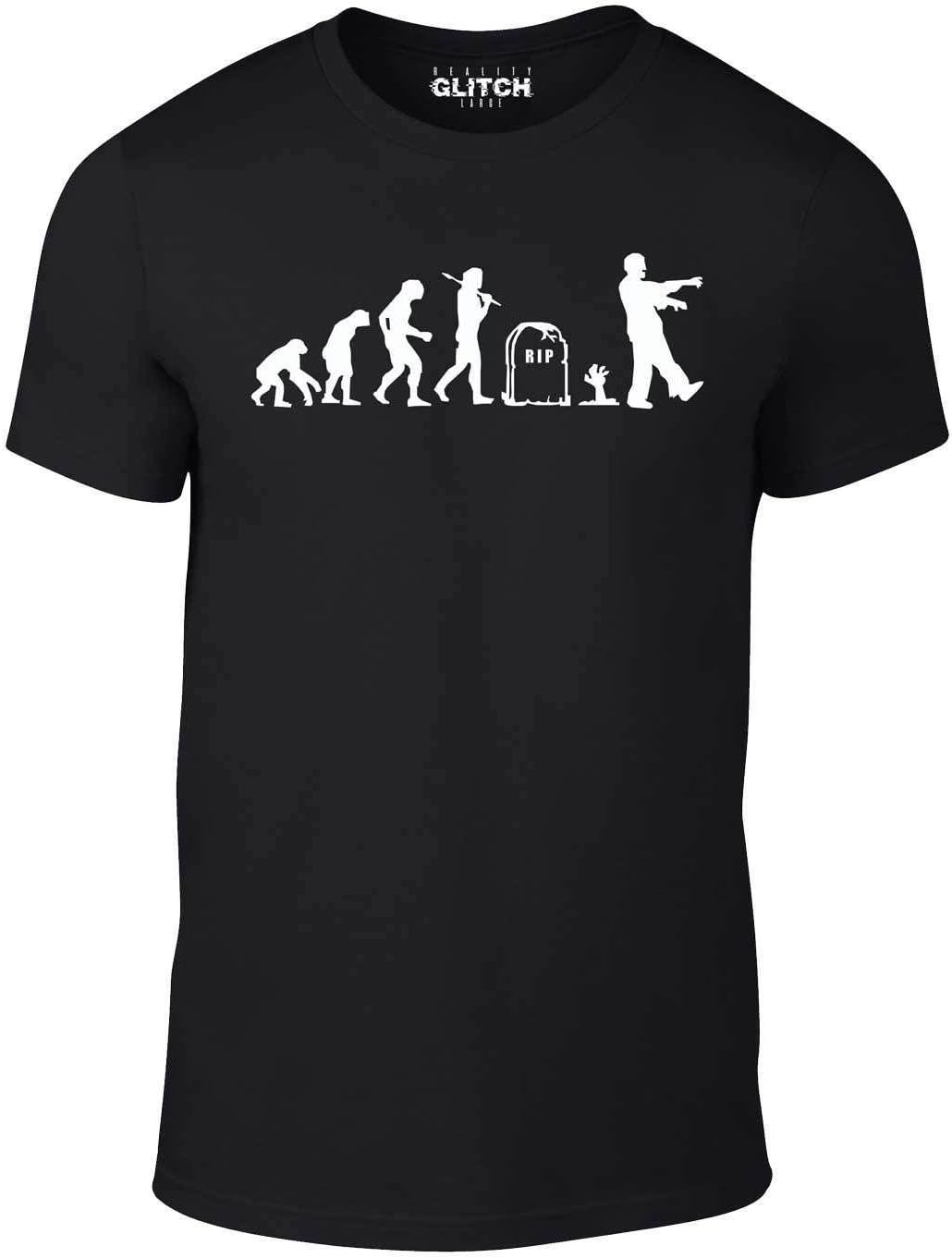 Kid s Zombie Evolution T-Shirt 3XL чёрный