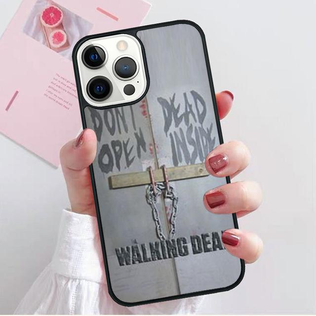 the walking dead logo Coque Shell For iPhone 17 Air 15 16e 14 13 12 Pro Max 11 Pro Max Plus Phone Case Cover