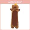 Orange Long Topped Strip Capybara Plush Toy Cute Doll Girl Kid Birthday Gift