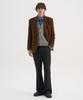 Trip Le Sens [100% Wool] Pure Light 4-Button Crop Cardigan_Gray