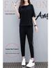 Women's Plus Size Summer Sportswear Set - 2026 New Style Pure Cotton Two-Piece Casual Outfit