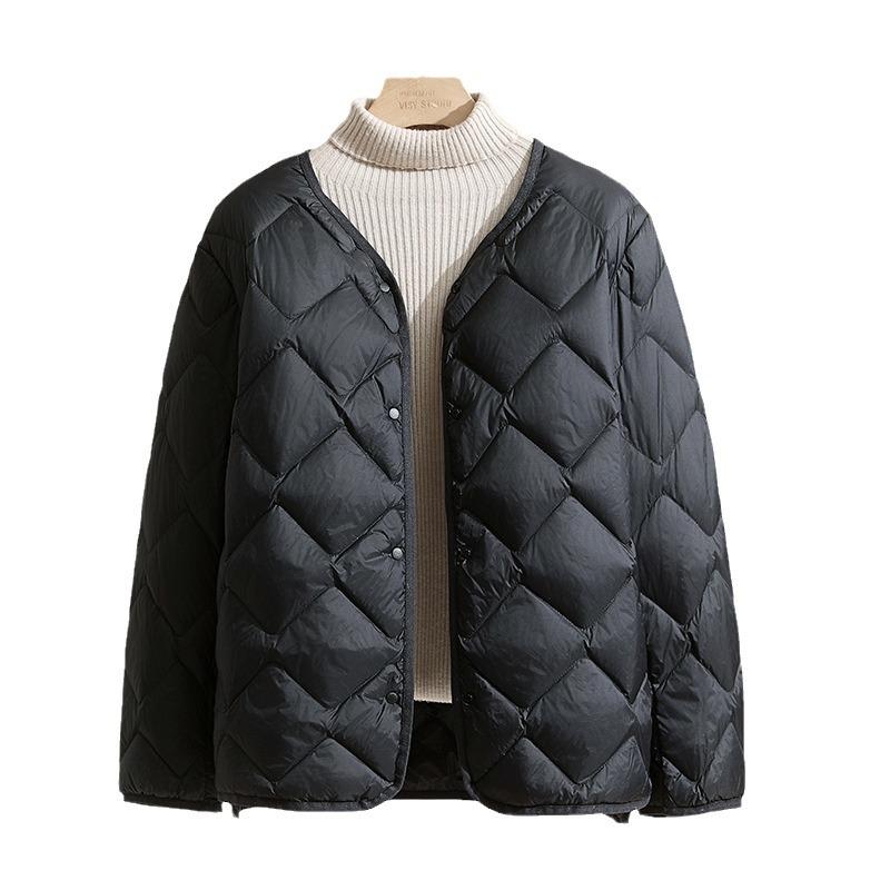 Autumn and Winter New Cloud Lightweight Down Jacket Women's Short