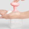 Botella Transparente Cuadrada de 250 ml Jabón Líquido Mousse Batida Puntos Embotellado Champú Loción Gel de Ducha Botellas con Bomba Para Dispensador de Jabón