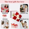 Tabletop Christmas Tree Figurines 2D Acrylic 3 Pieces Collectible Sculpture Christmas Tree Desk Ornament For Party Tabletop