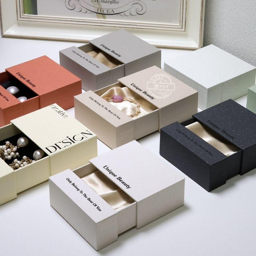 

Drawer Type PE Suspension Box Square Shaped False Nail Display Box Fake Nail Storage