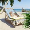 Süßes Tier-Puzzle-Print Strandtuch, Großes Weiches Schnelltrocknendes Handtuch für Strand Camping Schwimmen