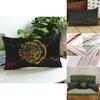 Potter Hogwarts Badge Pillowcase Cushion Cover Home New Decor