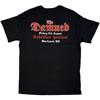 The Damned Unisex Adult Rebellion Festival 25 Skeleton Back Print T-Shirt