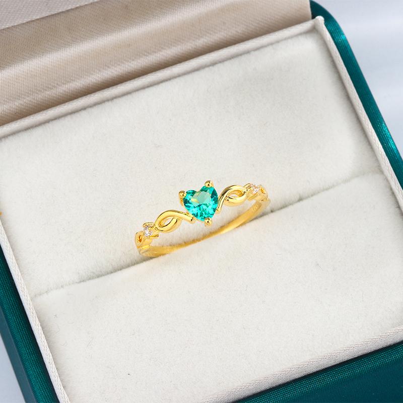 

Классическое цветное женское кольцо с цирконием, стильное высококачественное женское кольцо, свадебное ювелирное украшение для невесты, обручальное кольцо, подарок на годовщину 9