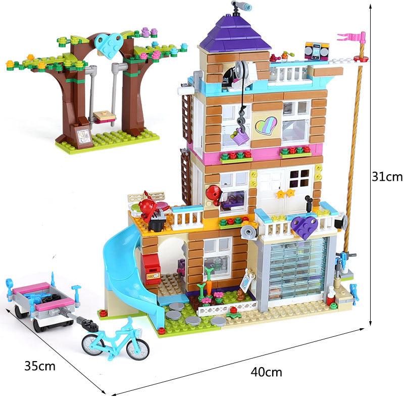 Girl Friends Friendship House Heartlake City Stavební bloky Cihly Hračky