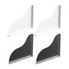 Set Of Two High Quality Rubber Shower Water Guards Maintain Your Bathroom Area Dry And Safe