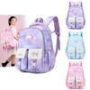 Adorable Lightweight Nylon Backpack For 5th And 6th Graders Cartoon Design