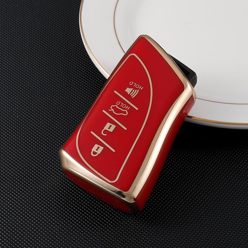 Lexus Key Cover for UX260H, ES200, ES300H, LS500H - Protective Shell Buckle Bag