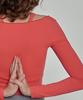 Debiweeo Bloom Slit Long Sleeve Devi-T0122-Coral Red