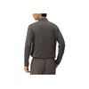 Saucony Running Training Series Breathable Comfortable Casual Half Open Long Sleeve Hoodie Men hoodies Light-Gray Brown SA2259HZ01T-CO040