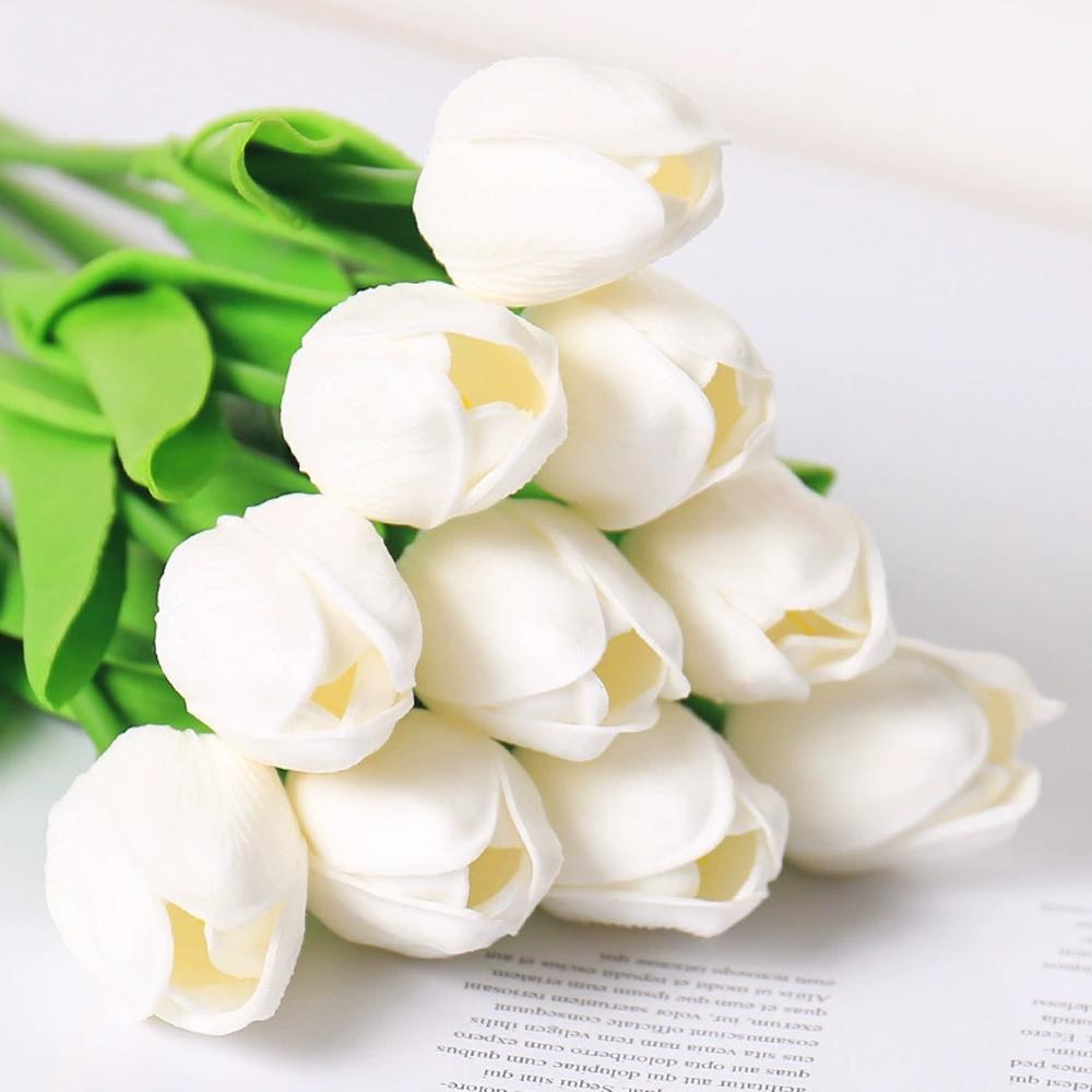 Mini Jade Fragrant Flower Wedding Pography Props Family Gathering Festival Party Decoration Simulation Flowers PU 8Pc Kid Friendly Entertaining Fun