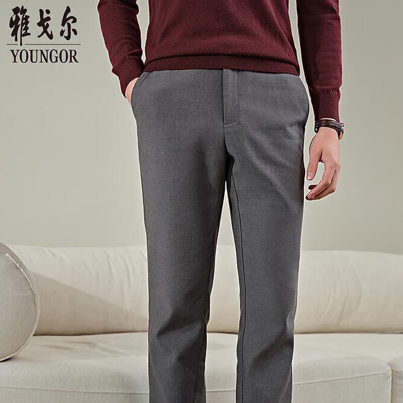 YOUNGOR Men s Versatile Straight-Leg DP Pants 175/84A