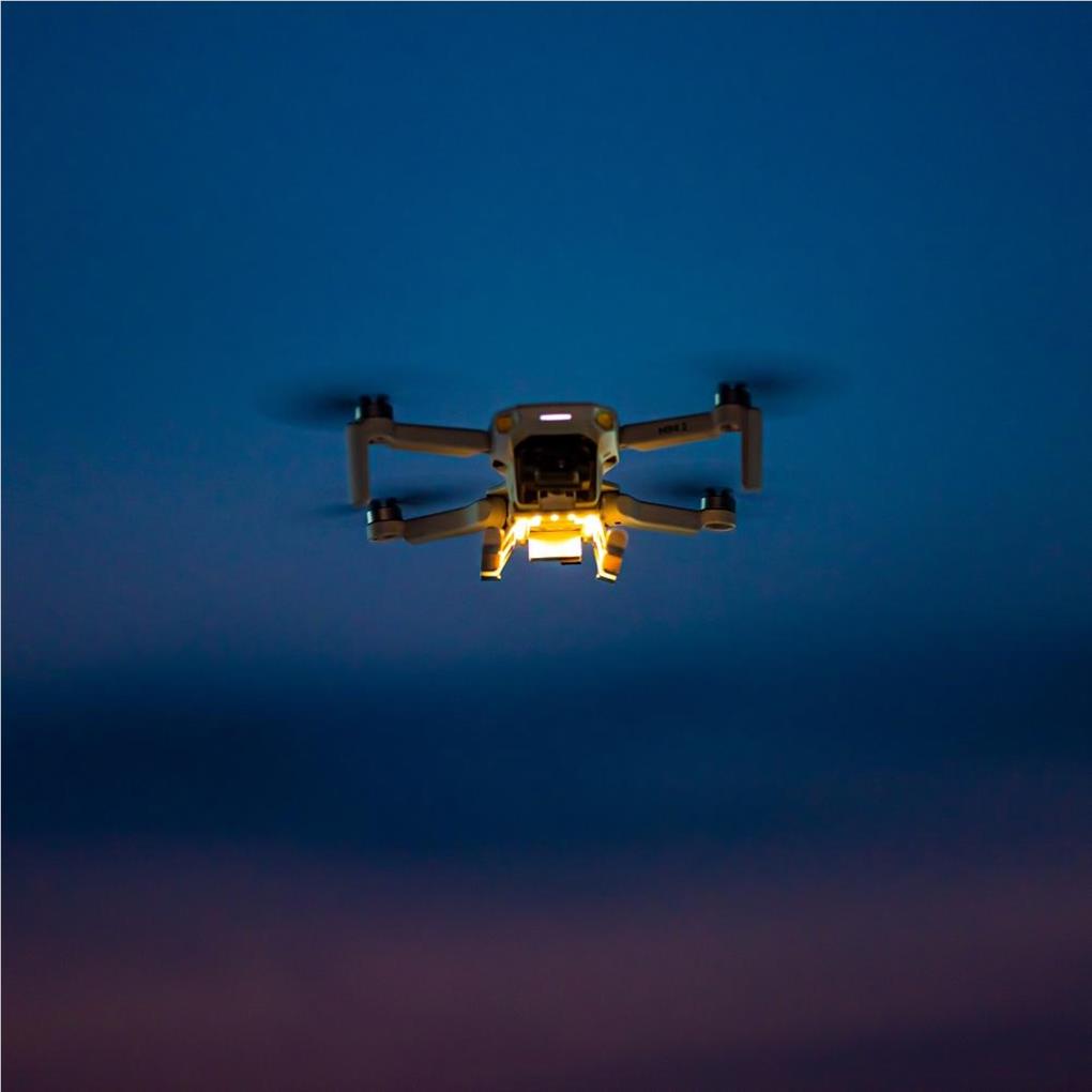 UAV Landing Gear With Night Lights Protection Extender Guard Support Foldable Expansion Protector Gears Accessories Kit