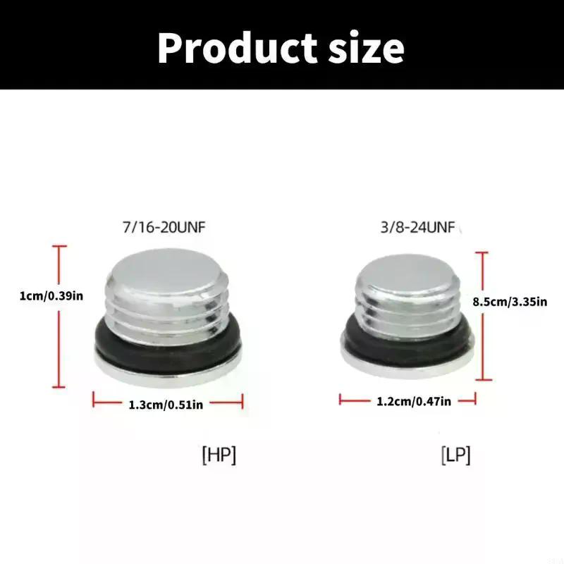 Premium 1st Stage Diving Regulator Replacement, High/Low Pressure Port Plug, Leak-proof and O-ring