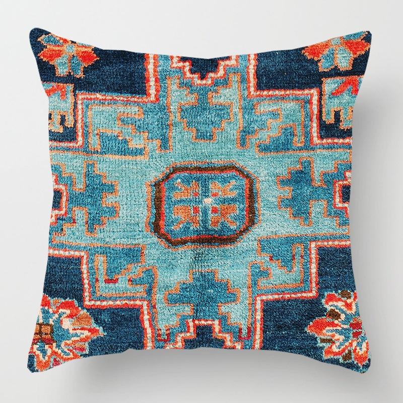 Exotic Pattern Garden Cushion Cover Pillow Case For Indoor Home Decor And Sofa Enhancement