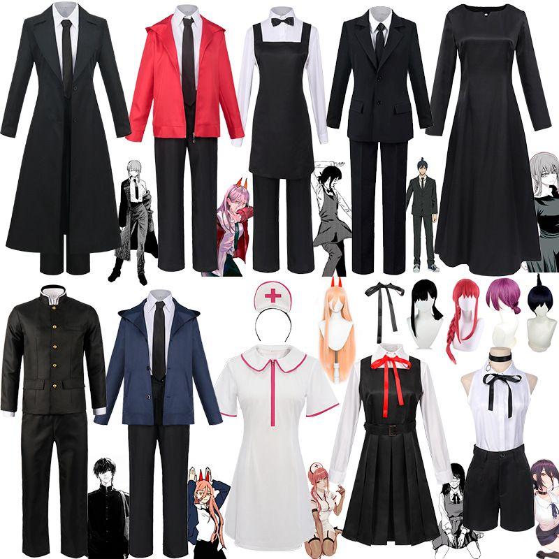 Chainsaw Man Cosplay: Makima, Demon Hunter Pawa, Hirofumi Yoshida, Female Nurse Uniform, War Demon